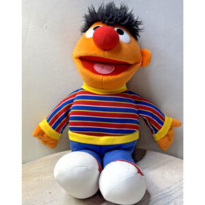 Sesame Street Ernie Plush Stuffed Toy Bert & Ernie Character